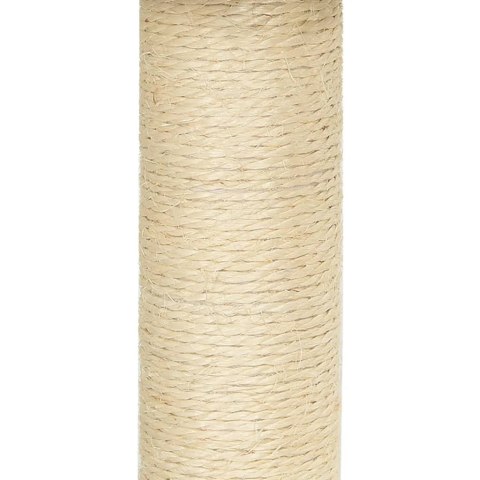DRAPAK DLA KOTA ZE SŁUPKAMI SIZALOWYMI KREMOWY 92CM