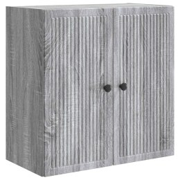VidaXL Szafka ścienna Szary Sonoma 59 x 31 x 60 cm Drewno inżynieryjne