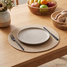 VidaXL Podkładki Jutowe 4 pcs naturalny Ø 30 cm 100% Juta Tossa