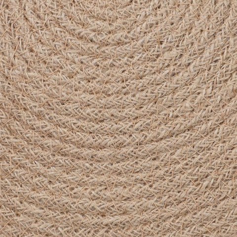 VidaXL Podkładki Jutowe 4 pcs naturalny Ø 30 cm 100% Juta Tossa