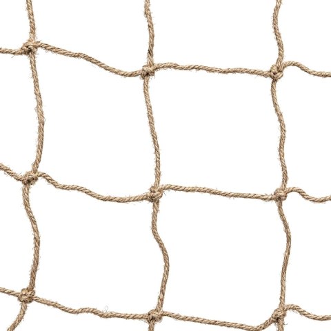 VidaXL Siatka wsparcia roślin z juty naturalny 1 x 10 m