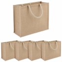 TOREBKI JUTOWE 5 NATURALNY 42 X 33 X 19 CM 100% JUTA TOSSA