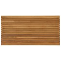 VidaXL Blat stołu 110 x 55 x 3,5 cm Prostokątny Lite drewno teakowe