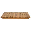 VidaXL Blat stołu 50 x 50 x 3,5 cm Kwadrat Lite drewno teakowe
