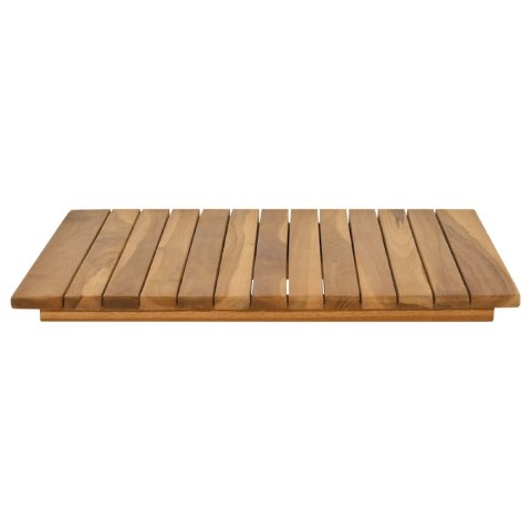 VidaXL Blat stołu 50 x 50 x 3,5 cm Kwadrat Lite drewno teakowe