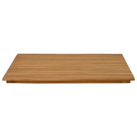 VidaXL Blat stołu 70 x 70 x 3,5 cm Kwadrat Lite drewno teakowe
