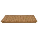 VidaXL Blat stołu 70 x 70 x 3,5 cm Kwadrat Lite drewno teakowe