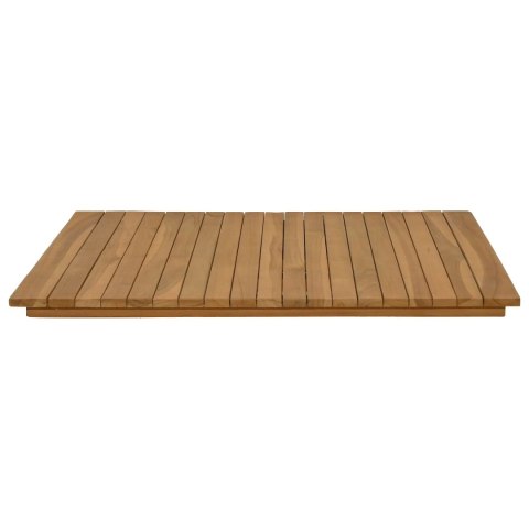 VidaXL Blat stołu 70 x 70 x 3,5 cm Kwadrat Lite drewno teakowe