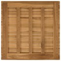 VidaXL Blat stołu 70 x 70 x 3,5 cm Kwadrat Lite drewno teakowe