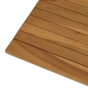 VidaXL Blat stołu 70 x 70 x 3,5 cm Kwadrat Lite drewno teakowe