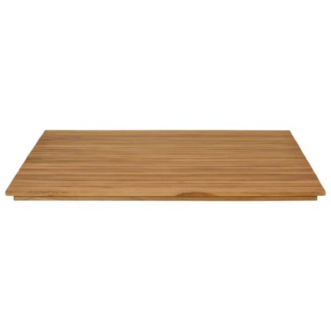 VidaXL Blat stołu 90 x 90 x 3,5 cm Kwadrat Lite drewno teakowe