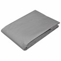 PLANDEKA OCHRONNA WODOODPORNA UV Z OCZKAMI SZARA 4X5M 180GSM PE