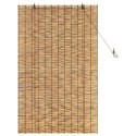 VidaXL Roleta brązowy 100 x 160 cm Trzcina