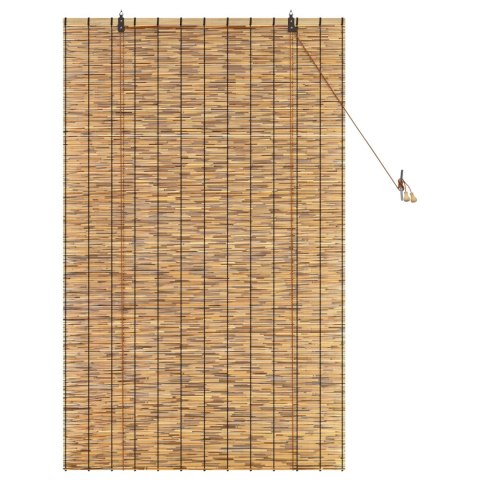 VidaXL Roleta brązowy 100 x 160 cm Trzcina