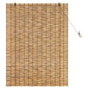 VidaXL Roleta brązowy 120 x 160 cm Trzcina