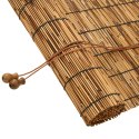 VidaXL Roleta brązowy 120 x 220 cm Trzcina