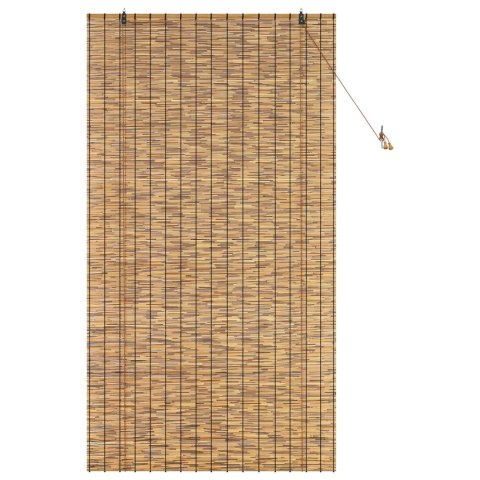 VidaXL Roleta brązowy 120 x 220 cm Trzcina