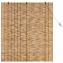 VidaXL Roleta brązowy 140 x 160 cm Trzcina