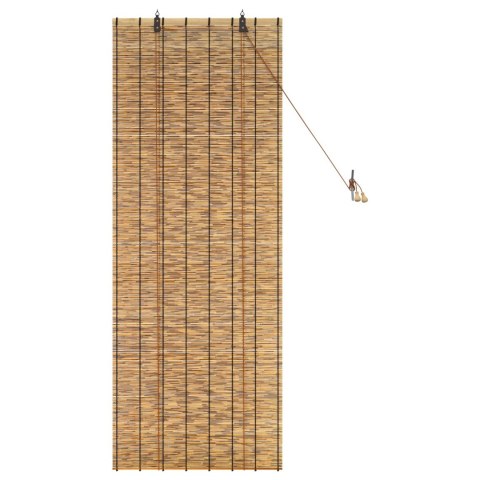 VidaXL Roleta brązowy 60 x 160 cm Trzcina