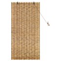 VidaXL Roleta brązowy 80 x 160 cm Trzcina