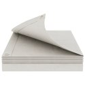 PLANDEKA OCHRONNA WODOODPORNA UV Z OCZKAMI BIAŁA 3X4M 90 G /M² PE
