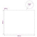 PLANDEKA OCHRONNA WODOODPORNA UV Z OCZKAMI BIAŁA 8X10M 180GSM PE