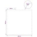 PLANDEKA OCHRONNA WODOODPORNA UV Z OCZKAMI BIAŁA 8X8M 180GSM PE