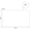 PLANDEKA OCHRONNA WODOODPORNA UV Z OCZKAMI ANTRACYT6X10M 180GSM PE