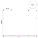 PLANDEKA OCHRONNA WODOODPORNA UV Z OCZKAMI NIEBIESKI 3X4M 90 G /M² PE