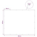 PLANDEKA OCHRONNA WODOODPORNA UV Z OCZKAMI NIEBIESKI 4X5M 180GSM PE