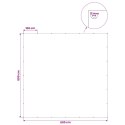 PLANDEKA OCHRONNA WODOODPORNA UV Z OCZKAMI NIEBIESKI 6X6M 180GSM PE
