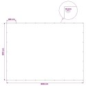 PLANDEKA OCHRONNA WODOODPORNA UV Z OCZKAMI NIEBIESKI 6X8M 180 G /M2 PE