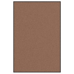 VidaXL Dywanik wejściowy Brązowy i czarny 120 x 180 cm 100% poliamid