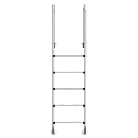 VidaXL Drabinka do basenu, 54x38x211 cm, stal nierdzewna 304