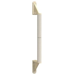 VidaXL Mocowany na ścianie drapak dla kota, 109 cm, sizalowy