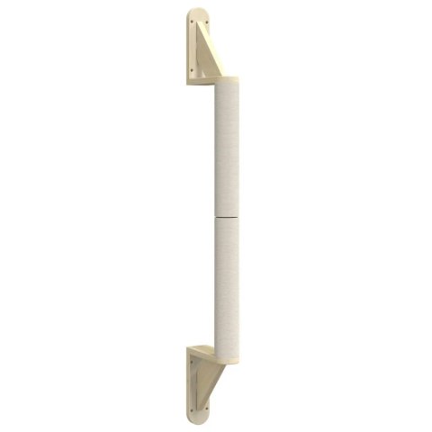 VidaXL Mocowany na ścianie drapak dla kota, 109 cm, sizalowy