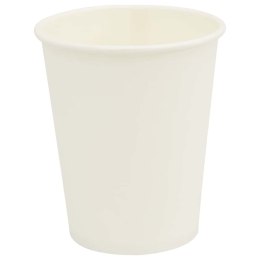 VidaXL Papierowe kubki, 1000 szt., 8oz, 200ml, biały