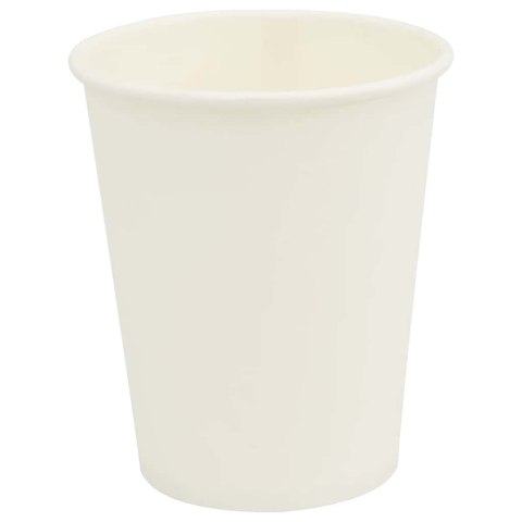 VidaXL Papierowe kubki, 1000 szt., 8oz, 200ml, biały