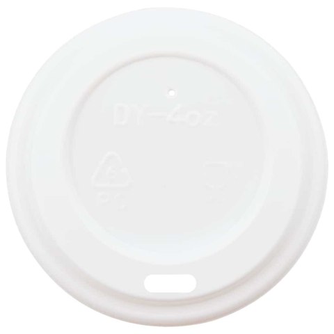 VidaXL Pokrywki do kubków papierowych do kawy, Ø60 mm, 4oz, 1000 szt.