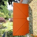 SKŁADANY PARAWAN TARASOWY TERAKOTA 300X150CM