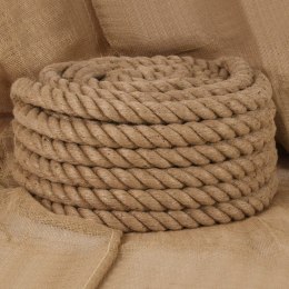 VidaXL Sznur jutowy, 10 m długości, 50 mm grubości