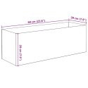 AKWARIUM Z PRZECHOWYWANIEM PRZEZROCZYSTY 60X20X20CM SZKŁO