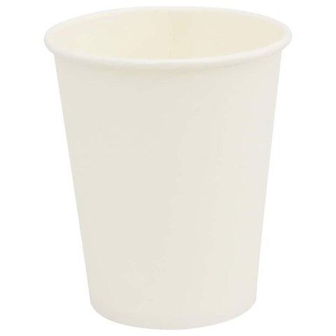 VidaXL Papierowe kubki z pokrywkami, 1000 szt., 8oz, 200ml