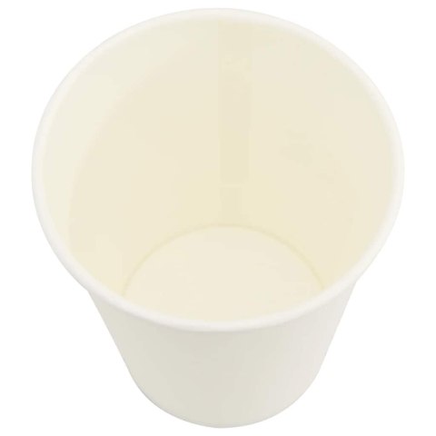VidaXL Papierowe kubki z pokrywkami, 1000 szt., 8oz, 200ml
