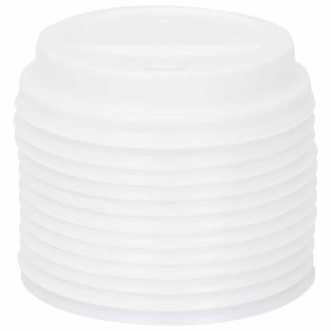 VidaXL Papierowe kubki z pokrywkami, 1000 szt., 8oz, 200ml