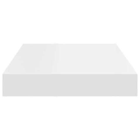 VidaXL Półki ścienne, 4 szt., białe, 40x23,5x3,8 cm, MDF