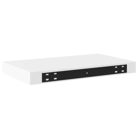 VidaXL Półki ścienne, 4 szt., białe, 40x23,5x3,8 cm, MDF