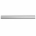 VidaXL Drążek do szafy 12 szt. Srebrny 264 x 15 x 29 mm Stop Aluminium