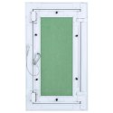 PANEL DOSTĘPU ZIELONY I SREBRNY 20 X 35 CM