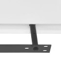 VidaXL Półki ścienne, 4 szt., białe, 100 cm